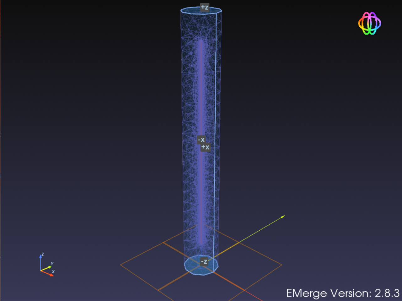 Finite-element mesh